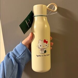 Hello Kitty x Starbucks collab Cream ceramic Water Bottle
